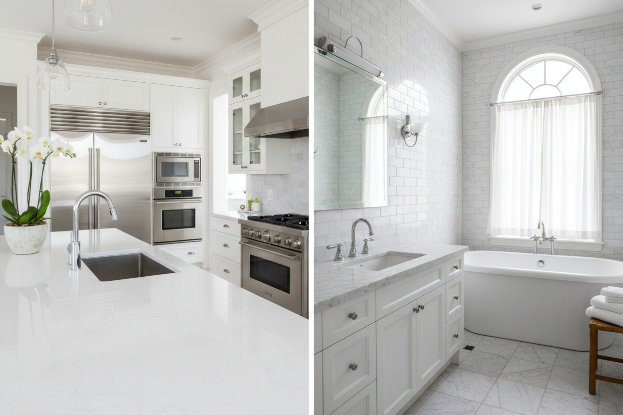 Kitchen & Bathroom